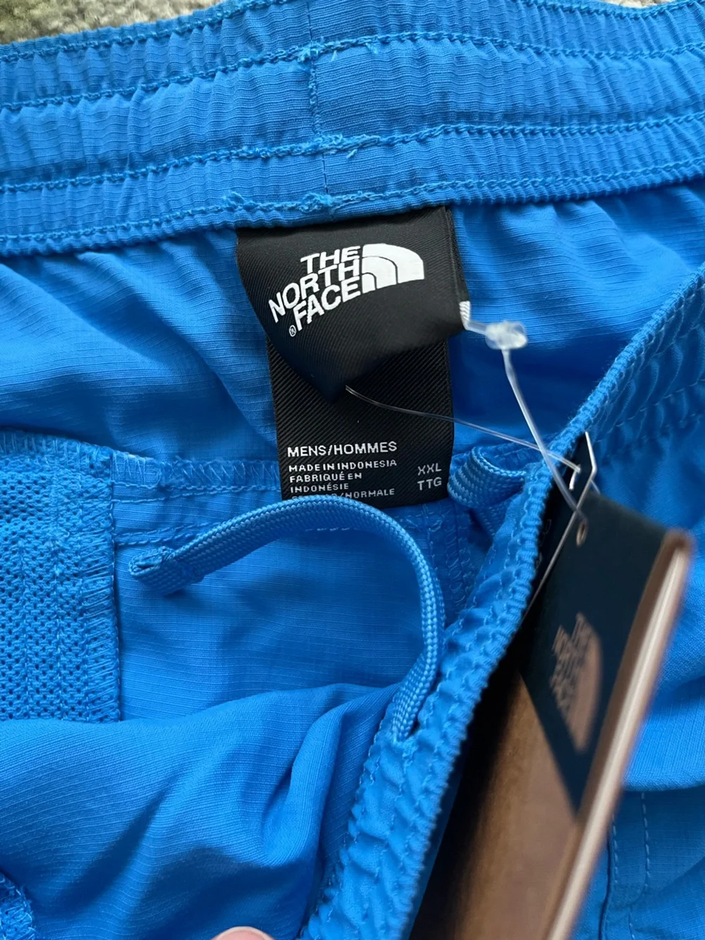 NWT The North Face Blue and Yellow Activewear Shorts and Swim Trunks Size XXL